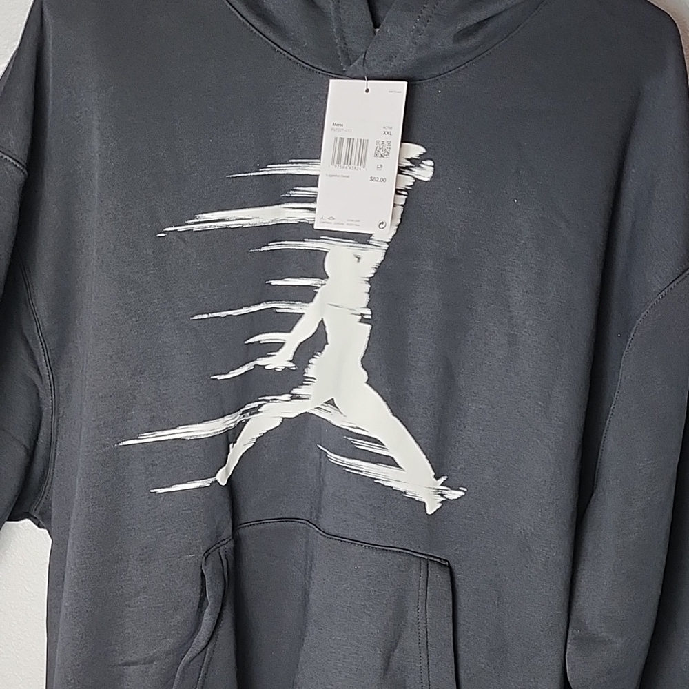 Men's Black Nike Jordan Graphic Hoodie MVP